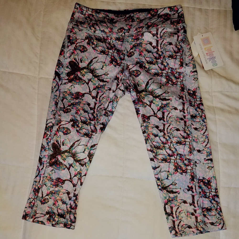LulaRoe cropped leggings